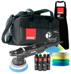 RUPES 125mm Exzenter Poliermaschine BIGFOOT LHR15II DLX Mark II Deluxe Kit