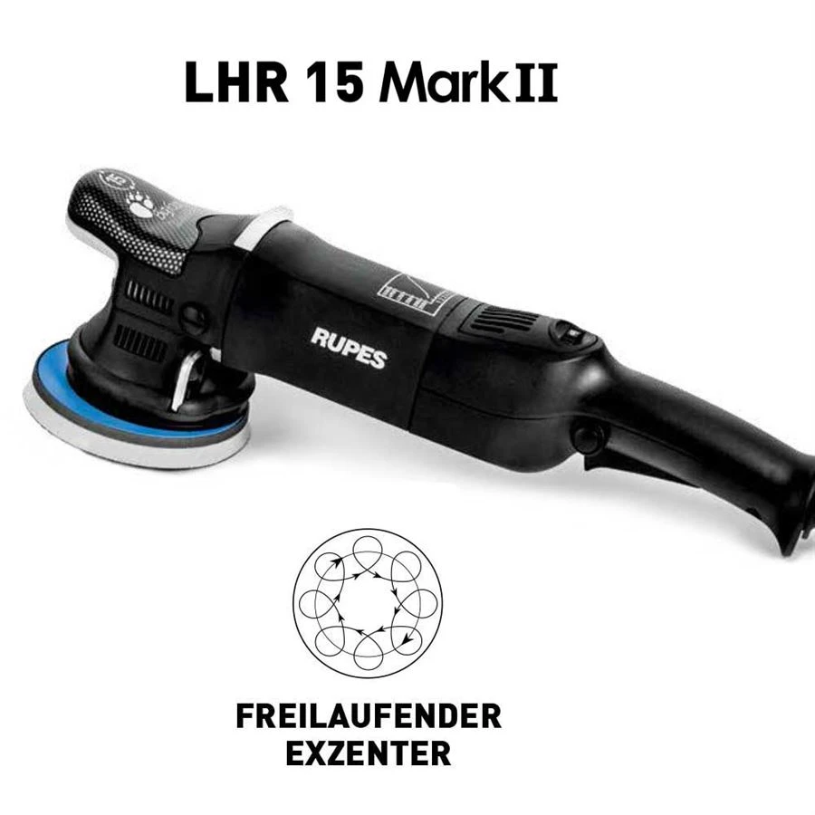 RUPES 125mm Exzenter Poliermaschine BIGFOOT LHR15II STD Mark II 4 RUPES 125mm Exzenter Poliermaschine BIGFOOT LHR15II STD Mark II – Bild 2