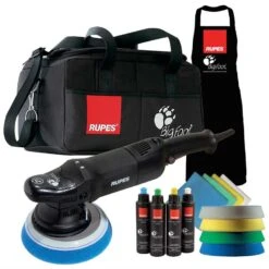 RUPES 150mm Exzenter Poliermaschine BIGFOOT LHR21ES DLX Deluxe Kit