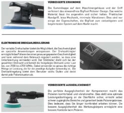 RUPES 150mm Exzenter Poliermaschine BIGFOOT LHR21II STN Mark II -Metastool Verkaufe LHR21IISTD info1 1