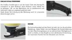 RUPES 150mm Exzenter Poliermaschine BIGFOOT LHR21II STF Mark II -Metastool Verkaufe LHR21IISTD info2 3
