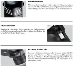 RUPES 75mm Exzenter Poliermaschine BIGFOOT LHR75E STN + Zubehör -Metastool Verkaufe RUPES LHR75E info15a1d0beb7c021