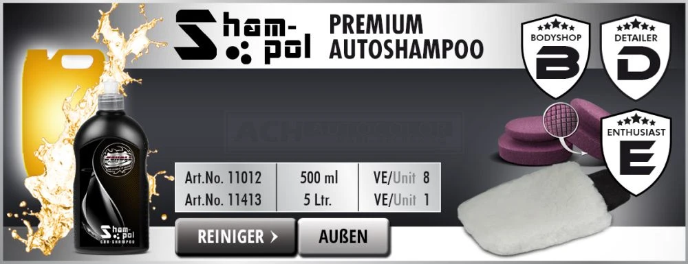 SCHOLL ShamPol Shampoo Lotuseffekt 500ml, 5L Oder 25L 4 SCHOLL ShamPol Shampoo Lotuseffekt 500ml, 5L Oder 25L – Bild 2