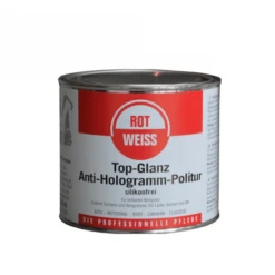 ROTWEISS Top Glanz Antihologramm Politur 750 Ml Dose 1500 Hochglanz -Metastool Verkaufe Top Glanz2Gr