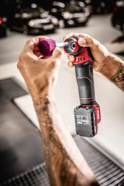 FLEX Akku Polierer Exzenterpolierer PXE 80 10.8 EC Set 469.076 + 463302 -Metastool Verkaufe anw pxe80 10 8 ec 07