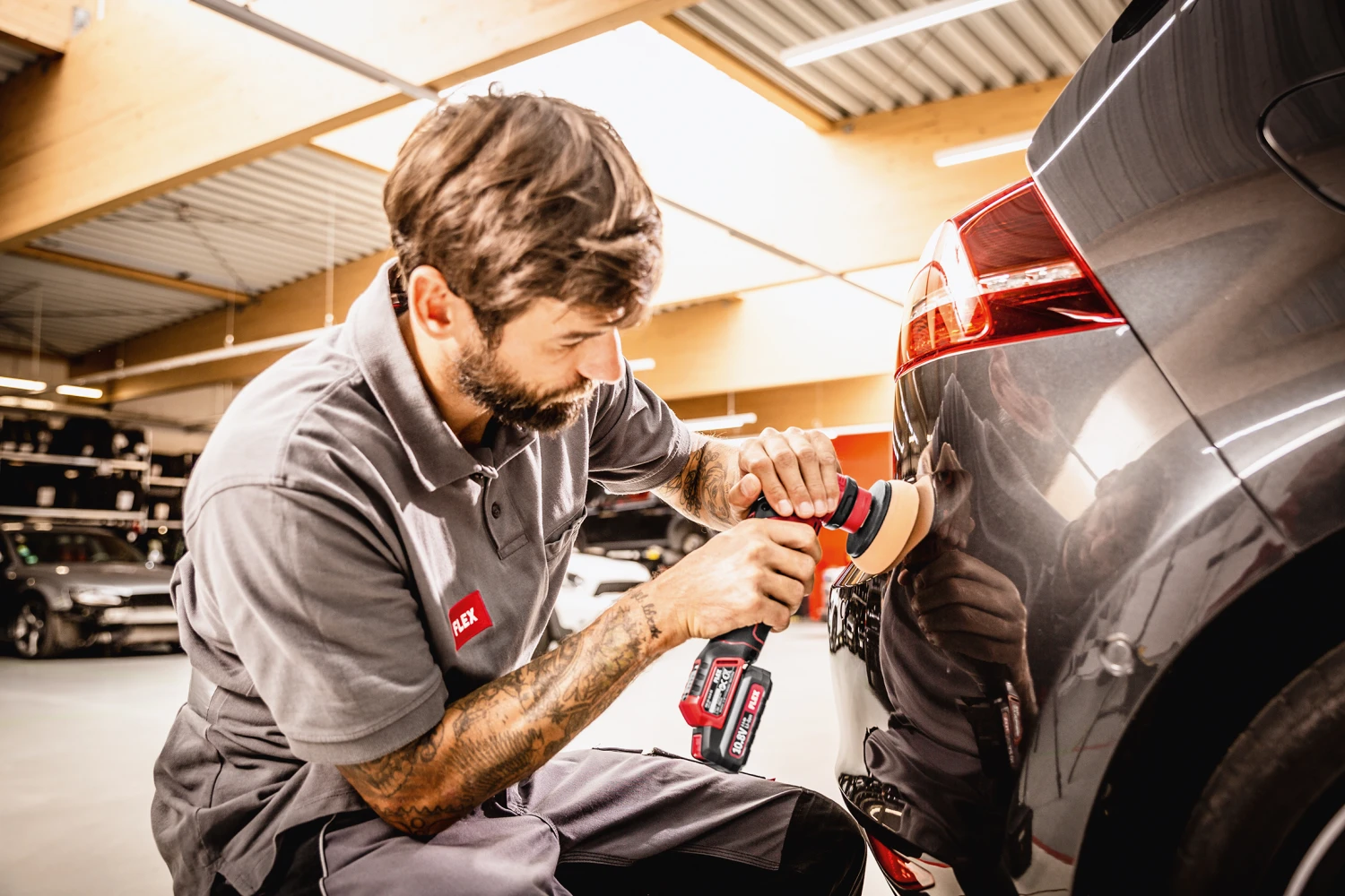 FLEX Akku Polierer Exzenterpolierer PXE 80 10.8 EC Set 418.102 30mm 80mm 9 FLEX Akku Polierer Exzenterpolierer PXE 80 10.8 EC Set 418.102 30mm 80mm – Bild 7