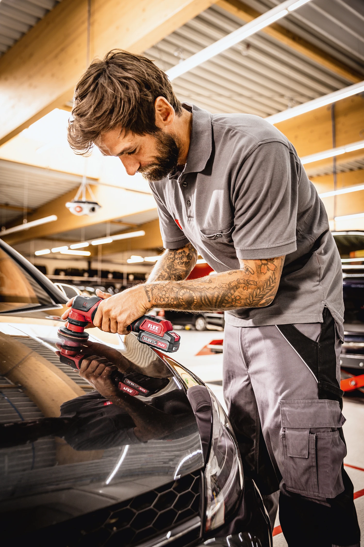 FLEX Akku Polierer Exzenterpolierer PXE 80 10.8 EC Set 418.102 30mm 80mm 18 FLEX Akku Polierer Exzenterpolierer PXE 80 10.8 EC Set 418.102 30mm 80mm – Bild 16