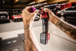 FLEX Akku Polierer Exzenterpolierer PXE 80 10.8 EC Set 469.076 + 463302 -Metastool Verkaufe anw pxe80 10 8 ec 38