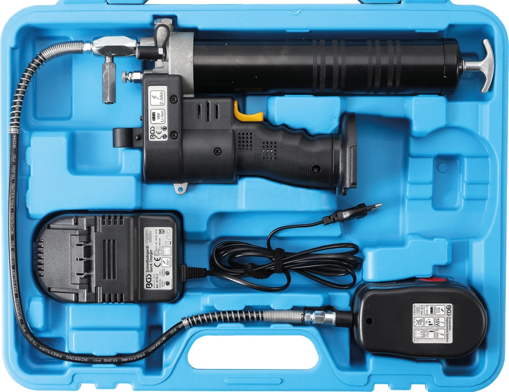 BGS Akku-Fettpresse | 18 V | 2,0 Ah – 3175 3 BGS Akku-Fettpresse | 18 V | 2,0 Ah – 3175