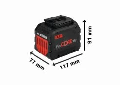 Bosch ProCORE 18V 12.0Ah (1x PC 12.0, C) 1600A016GU -Metastool Verkaufe bosch 1600A016GU 002