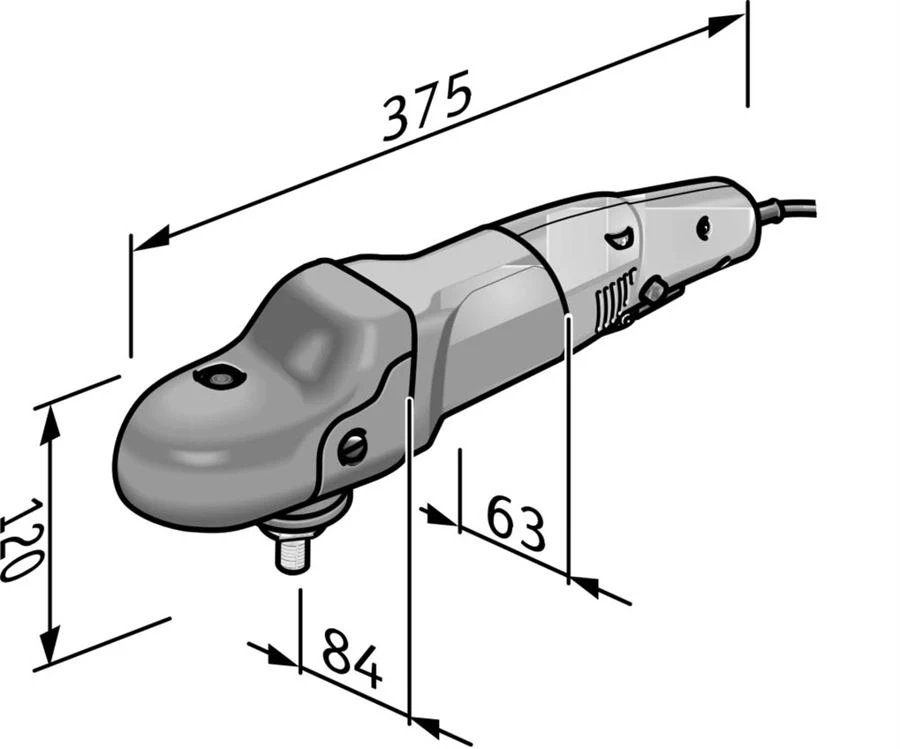 FLEX Profi Poliermaschine PE 14 3 125 125mm Polierer 406.813 Ersetzt 383.678 4 FLEX Profi Poliermaschine PE 14 3 125 125mm Polierer 406.813 Ersetzt 383.678 – Bild 2