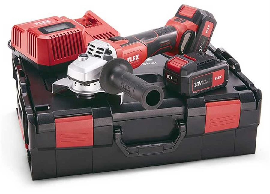 FLEX Akku Winkelschleifer 125mm L 125 18 EC 417.947 2x Akku LG L-BOXX 417.947 3 FLEX Akku Winkelschleifer 125mm L 125 18 EC 417.947 2x Akku LG L-BOXX 417.947