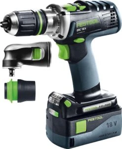 Festool Akkuschrauber DRC18 DRC 18/4 Li 5,2 Set 574697 Bohrschrauber QUADRIVE -Metastool Verkaufe down bs drcset 574697 p 01a