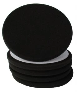 ACH Easy Polierpad Ø 145mm X 8mm Schwarz Weich Klett 5er Pack -Metastool Verkaufe easyblack2