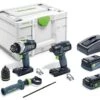 Festool Schrauber- Und Bohrer-Set TID 18 5,2/4,0-Set TPC 18/4 - 576995 -Metastool Verkaufe festool 576995 001