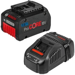 BOSCH 1x 1 Akku GBA 18 V 7,0 Ah ProCORE 1600A00B8G + Ladegerät GAL 1880 CV 1600A013H1