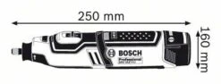 Bosch Akku Rotationswerkzeug GRO 12V-35 Mit 2 X 2,0 Ah Li-Ion Akku L-BOXX 06019C5001 Dremel -Metastool Verkaufe gro10 8v liprofessional 146119