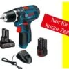 Bosch Akkuschrauber GSR 10,8-2-LI Inkl. 2x 2,0 AH + 4,0 AH GRATIS + Zub. -Metastool Verkaufe gsr 108 zub gb