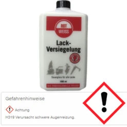 ROTWEISS Lackversiegelung 1000 Ml Flasche 2000