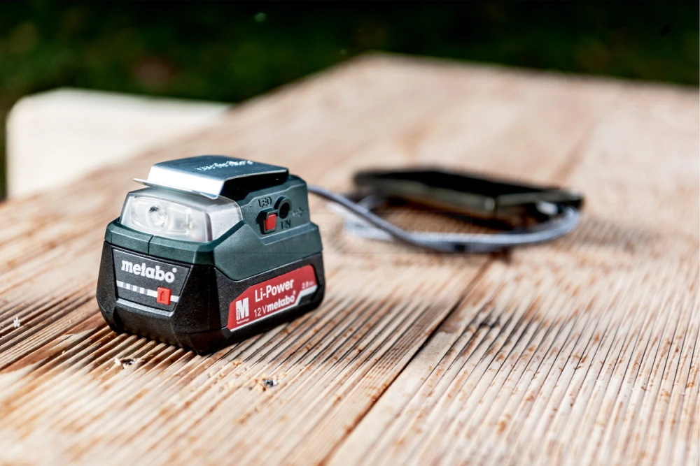 Metabo PowerMaxx PA 12 LED-USB Akku Power Adapt - 600298000 5 Metabo PowerMaxx PA 12 LED-USB Akku Power Adapt - 600298000 – Bild 3