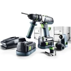FESTOOL Akku-Schlagbohrschrauber QUADRIVE PDC 18/4 18-4 Li 5,2 Set Jetzt 575606