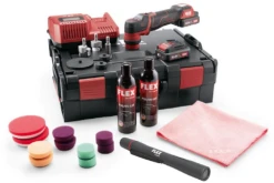 FLEX Akku Polierer Exzenterpolierer PXE 80 10.8 EC Set 469.076 + 463302