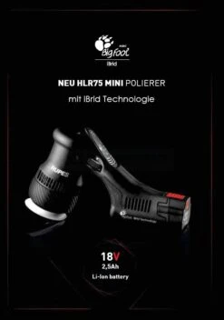 Rupes HLR75/BETA Mini Poliermaschine Kit Mit IBrid Technologie Im Systainer -Metastool Verkaufe rupes 9HLR75E8Fn0vrmU44iw
