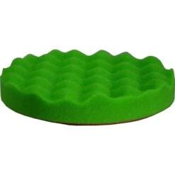 ROTWEISS Polierschwamm Grün - Mittel - Gewaffelt 132mm Oder 155mm
