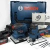 Bosch Akku Schwingschleifer GSS 18V-10 & Stichsäge 06015A5101 + 2x 5Ah + L-Boxx 06015A5101 -Metastool Verkaufe set1 min