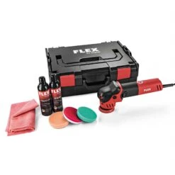 FLEX Exzenterpolierer XFE 7-12 80 Poliermaschine Set 12mm Hub L-BOXX 447.137