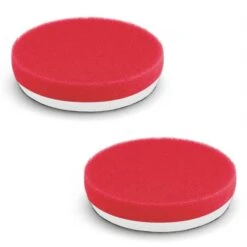 FLEX 2x Ø 80mm Polierschwamm PS R 80 Weich Rot Weiss 434.345 434345